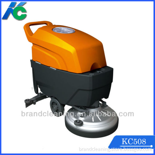 single brush walk behind floor scrubber